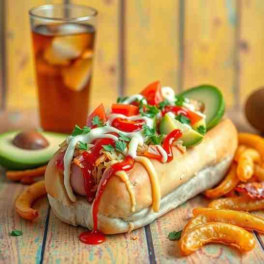 Completo Chileno - Hot Dog Recipe